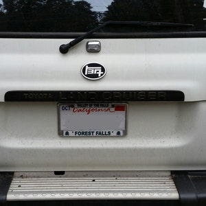 Aluminum 80/100 Series Rear TEQ Badge