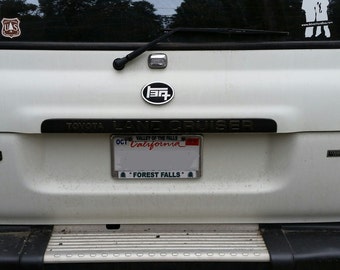 Aluminum 80/100 Series Rear TEQ Badge