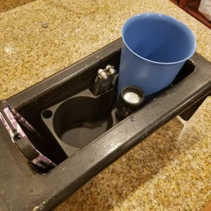 1973-1978 FJ40 Double Cup Holder (stamped metal console)