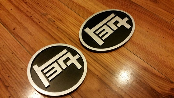 Roundl Aluminum TEQ Badge Universal Black