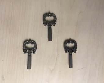 Ornate Vintage Brass Key