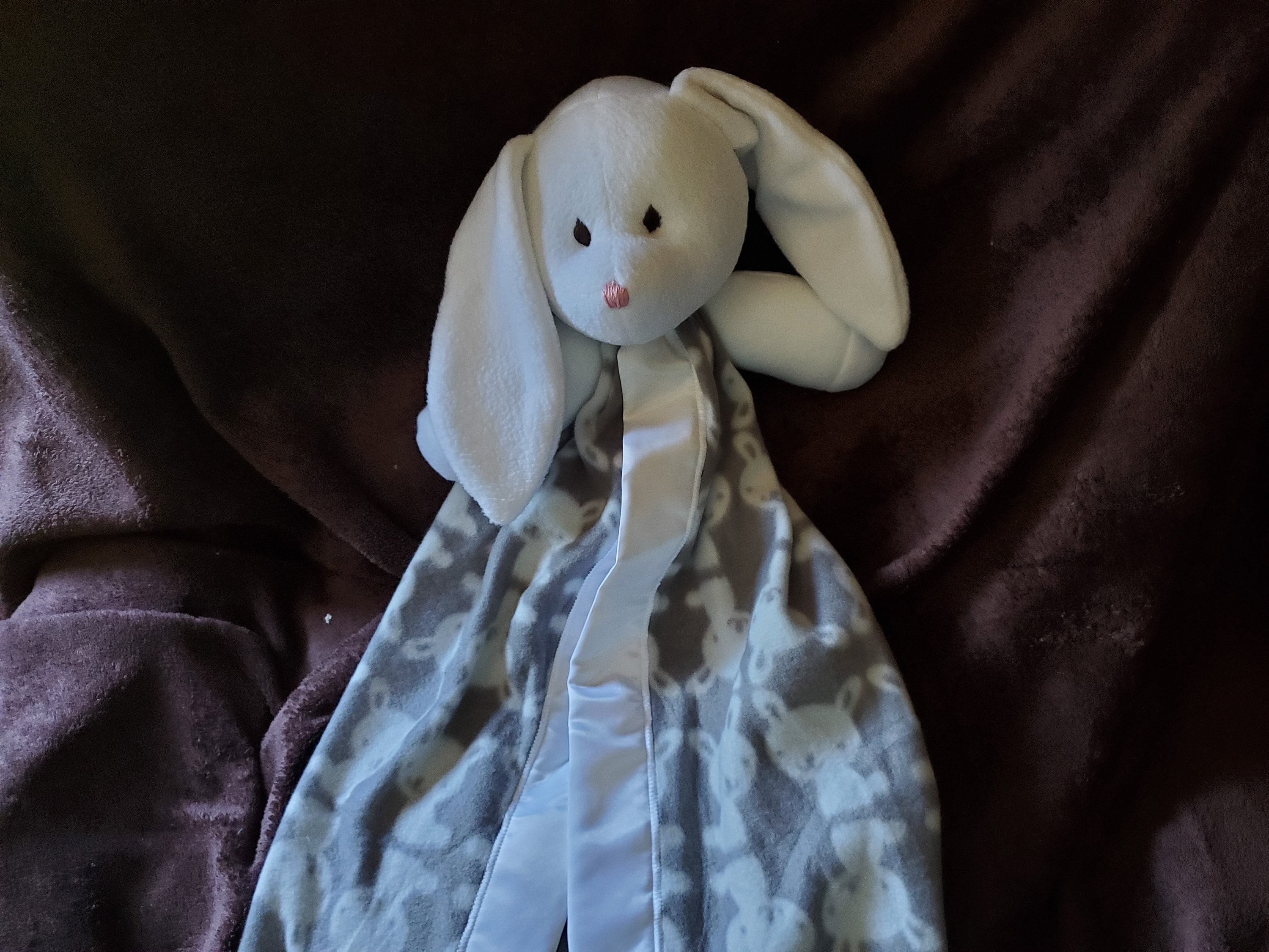 Bunny Blanket Buddy Etsy Bunny Blanket Buddy Etsy