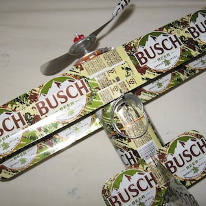 Handcrafted Beer Can Airplane (Limited edition 21 Digital Green ) -Wind Spinner- Airplane - Can Art