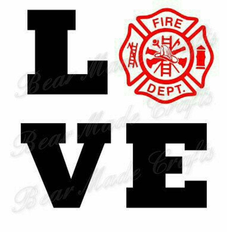 Download Set of 4 Firefighter SVGs I Love My Firefighter HTVVinyl ...