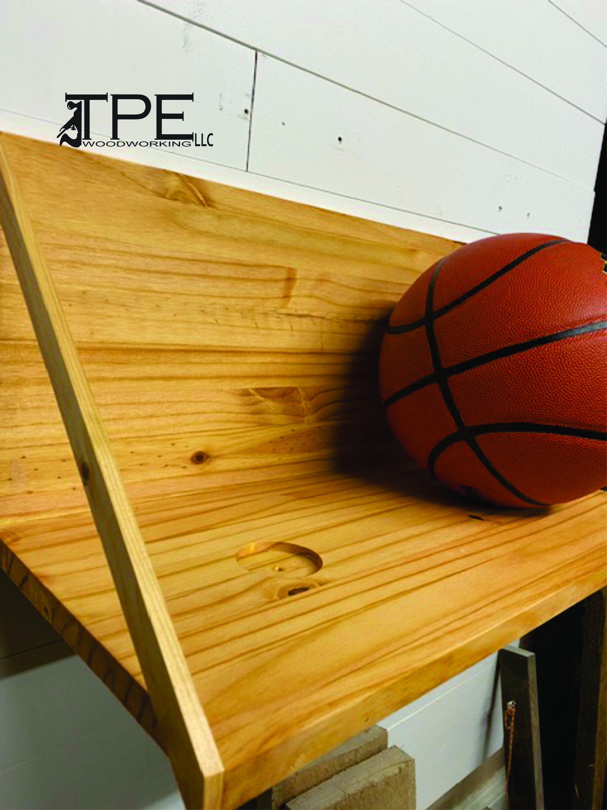 Basketball Display. FULL SIZE Basketball Shelf. Basketball Etsy