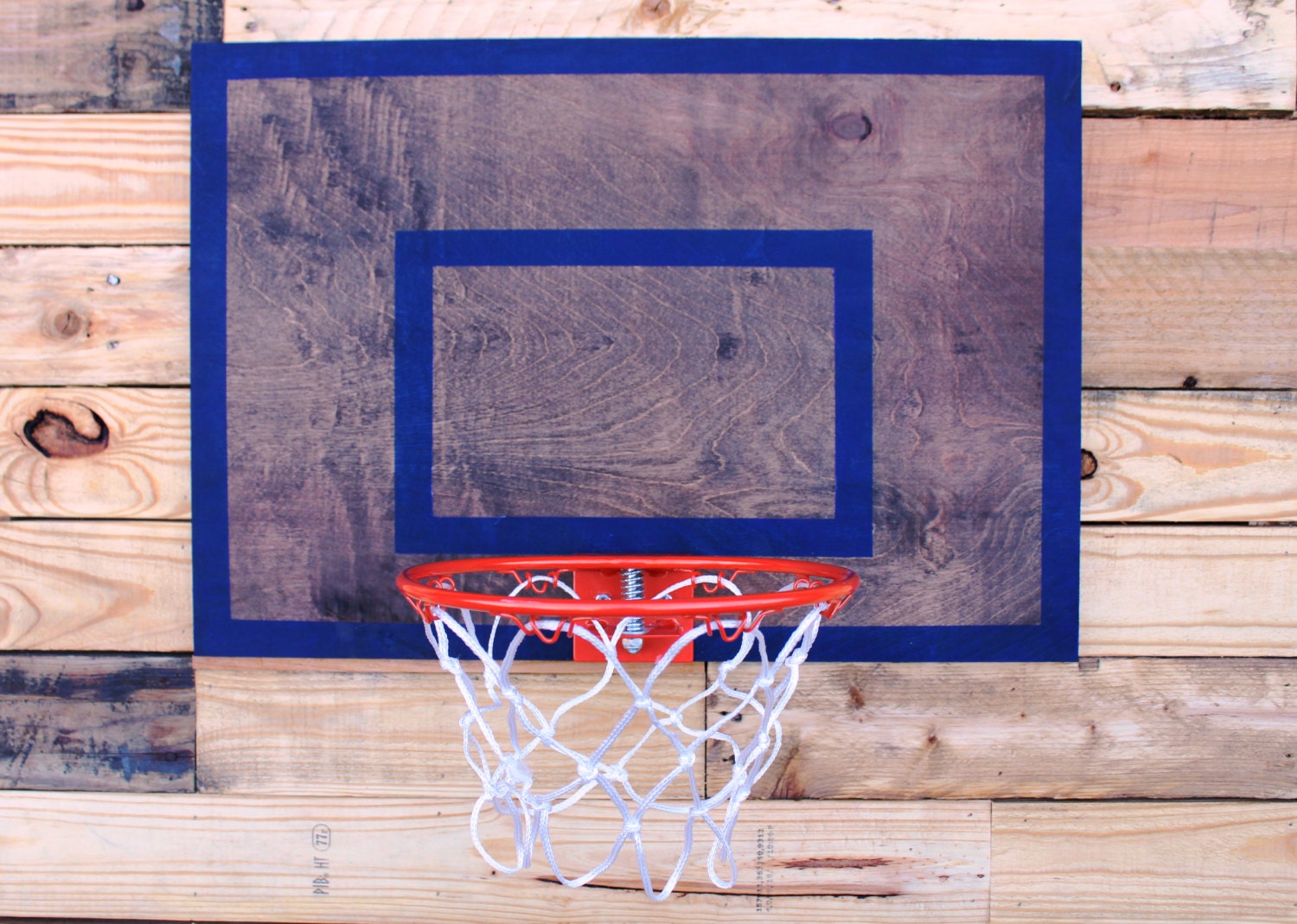 Vintage Designed Basketball Backboard With Rim Wall DécorMINI Etsy