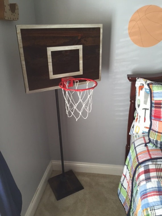 Vintage Designed Basketball Hoop System Basketball Decor Stand Etsy