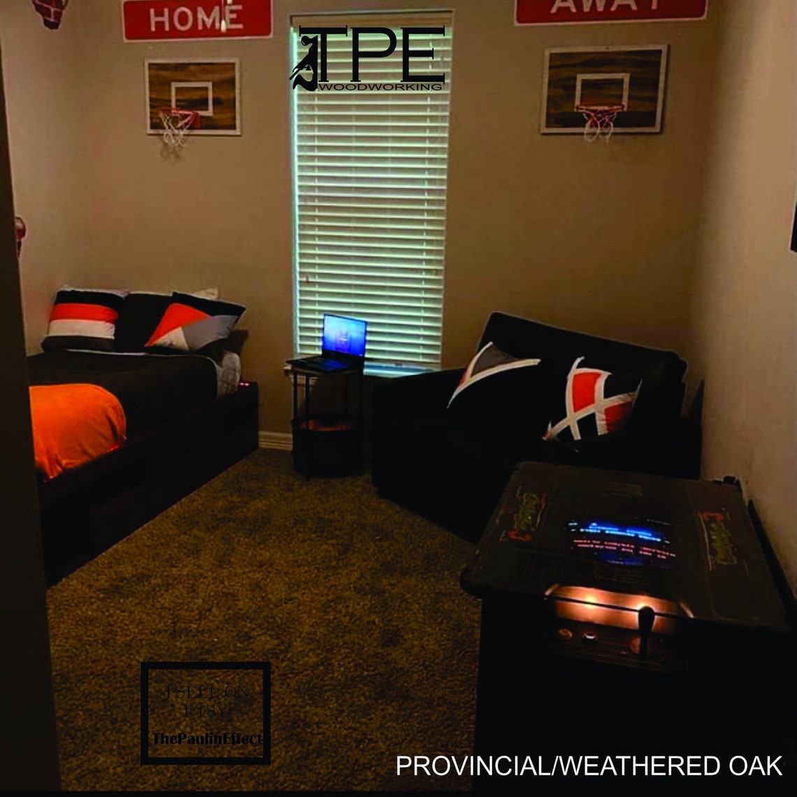 Backboard de aro de baloncesto de madera estilo de granja rim | Etsy