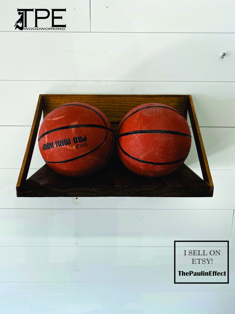 Basketball Display. Wood Basketball Display. 5 MINI Etsy