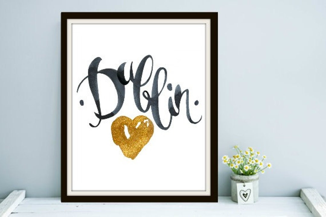 Printable Dublin Print Printable Art Instant Print Travel Etsy
