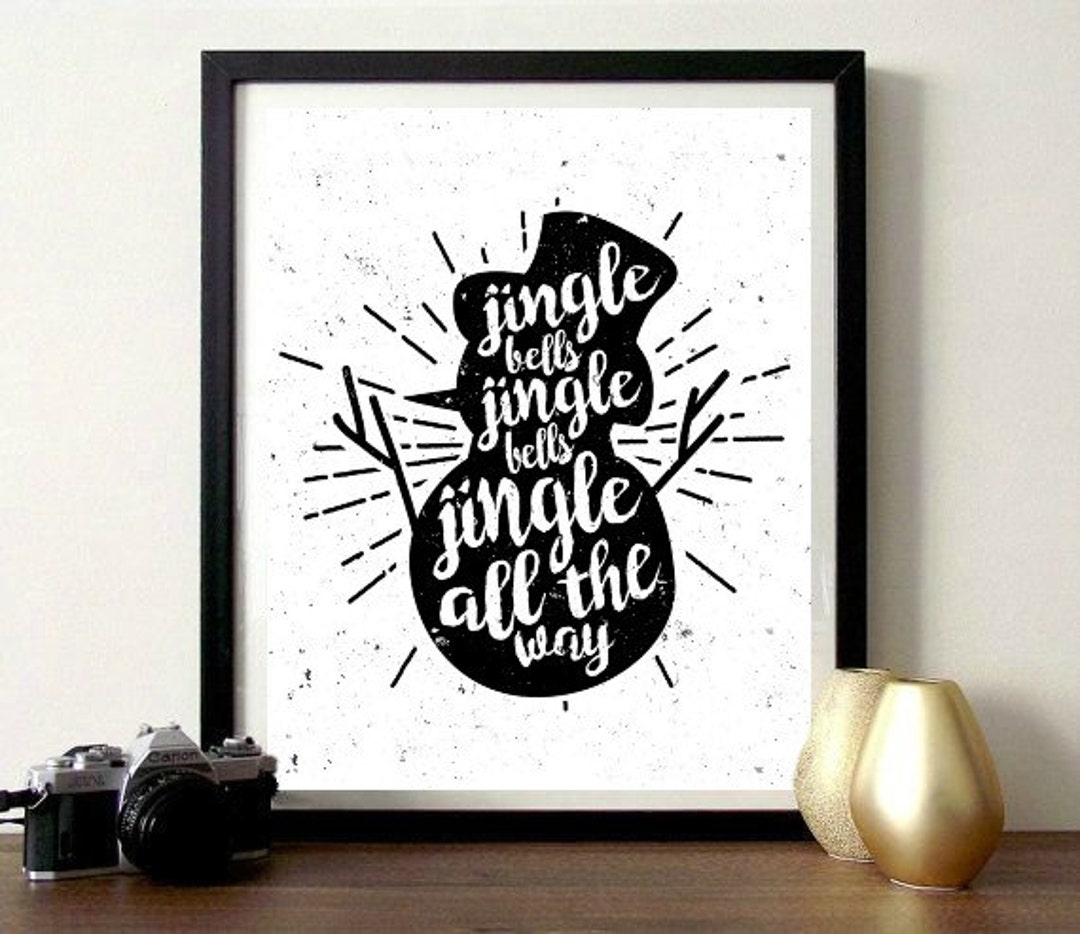 Christmas Printable Artwork Instant Print Instant Download Etsy