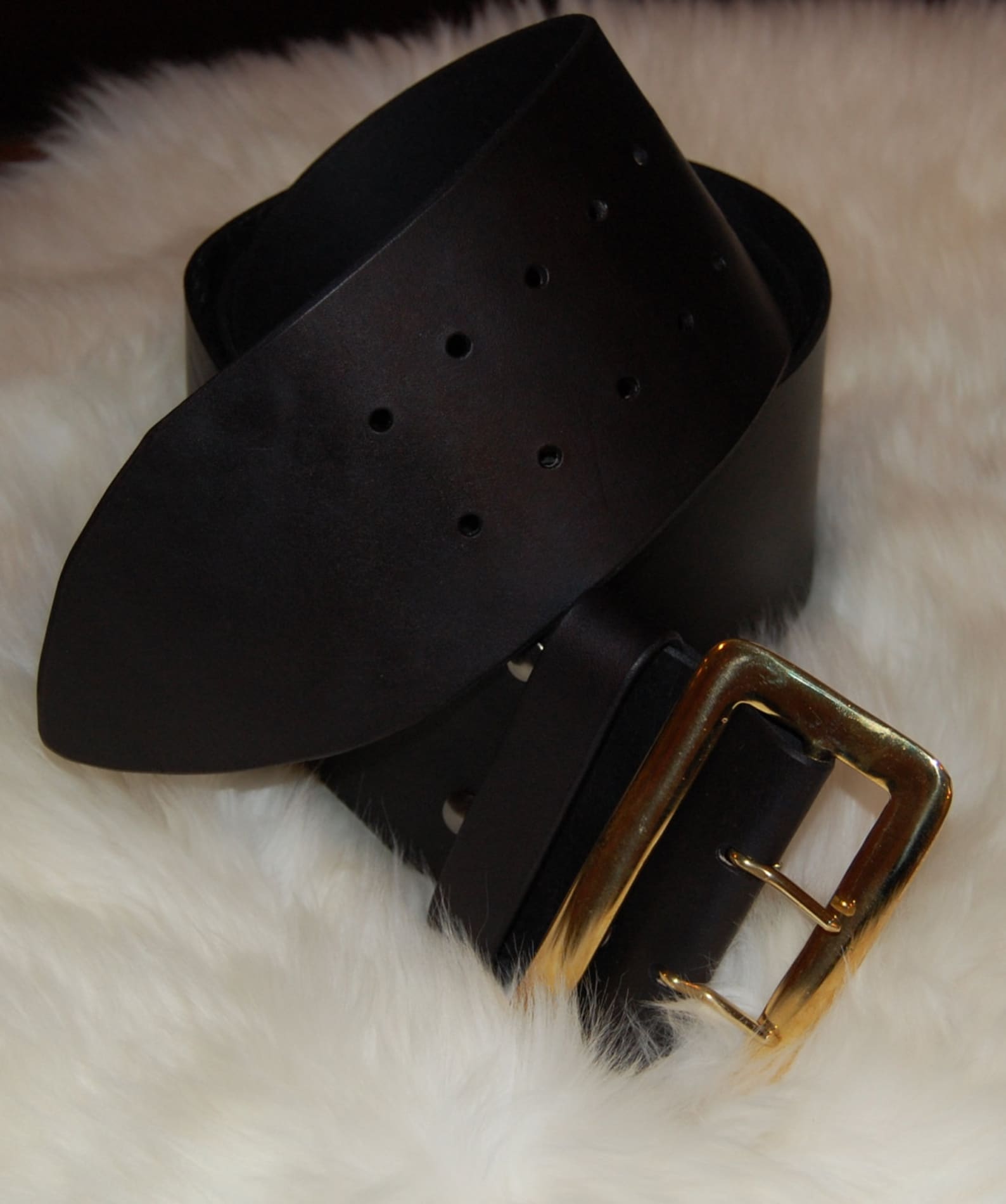4 Black Leather Santa Belt Pirate Belt With Fancy Etsy