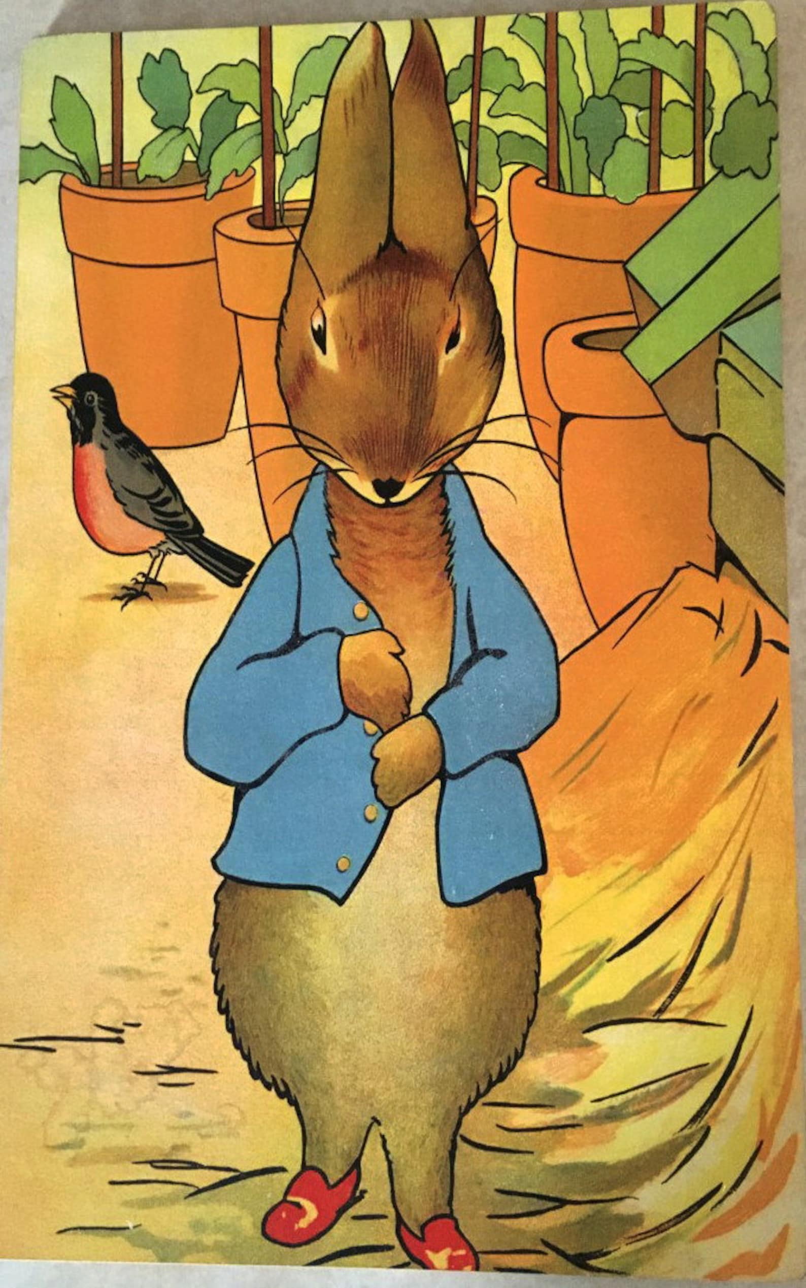 Peter Rabbit Wall Plaque Barnyard Décor Child Kids Room Décor Etsy