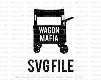 Wonderfold Wagon Mafia SVG and PNG Digital File