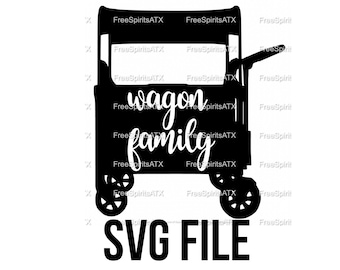 Wonderfold Wagon Family Life SVG y PNG Archivo digital