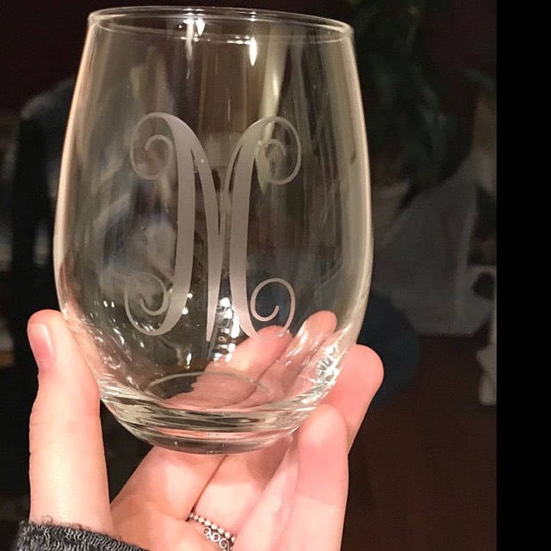 Etched Wine Glasses/etched Wine Glass/personalized Etched Wine Etsy
