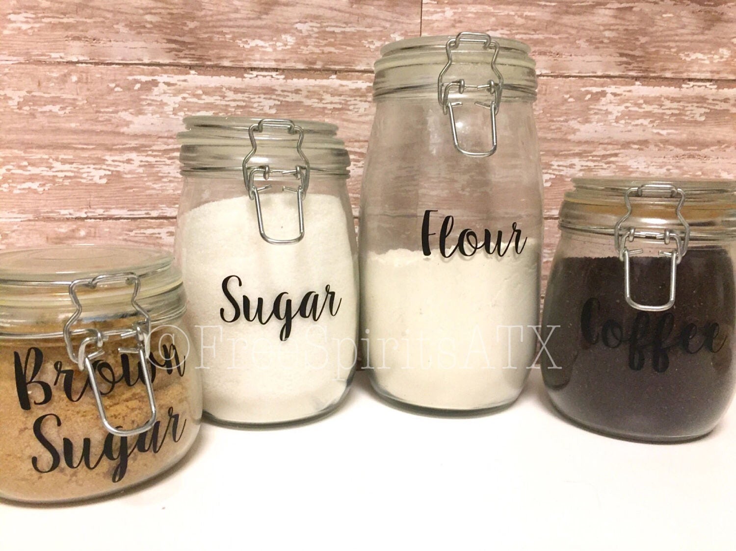 kitchen canister labels kitchen canister decals kitchen etsy kitchen canister labels