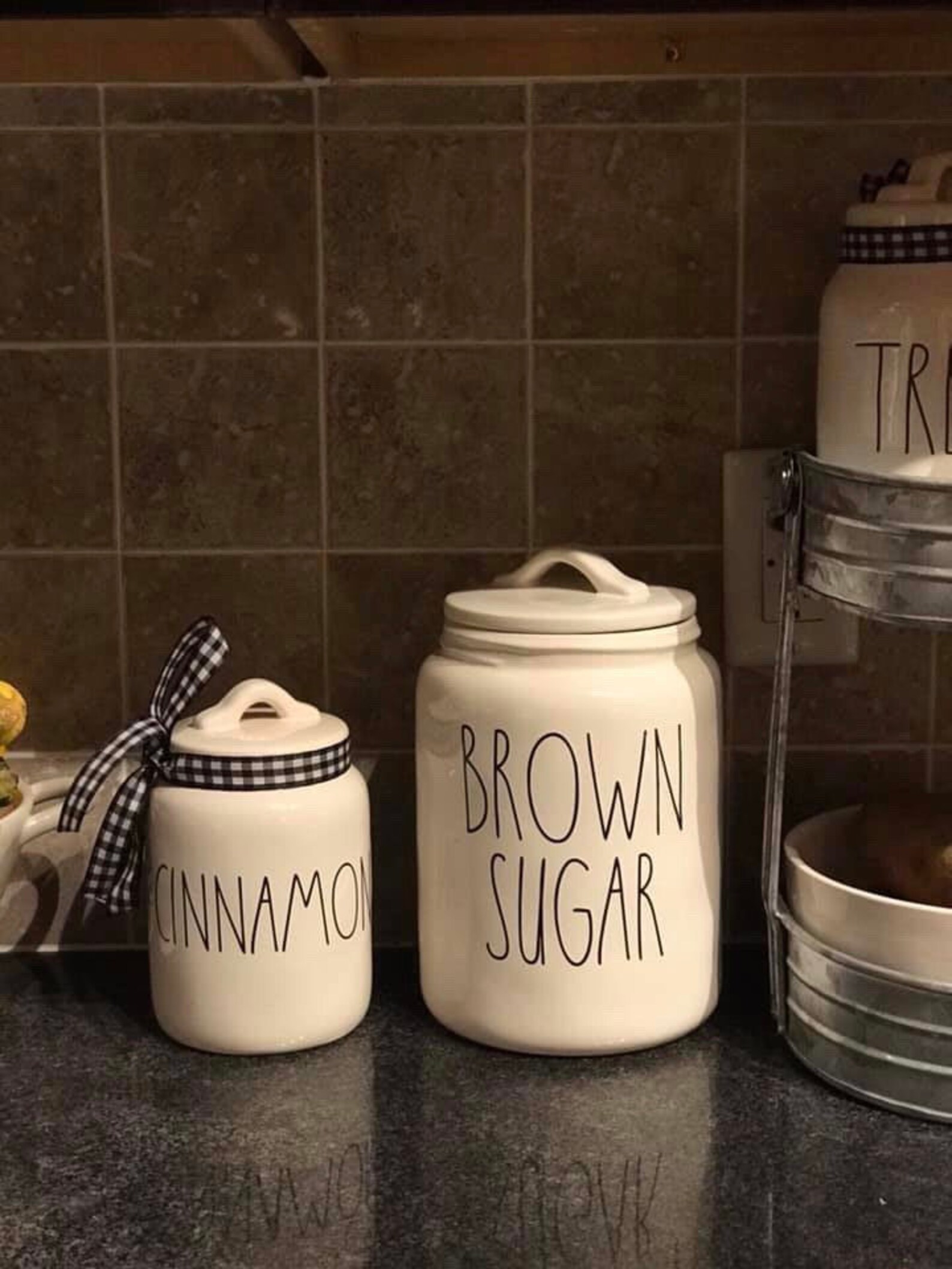 Kitchen Canister Decals Kitchen Canister Labels/kitchen Etsy