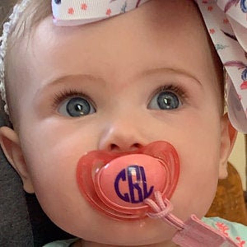 Baby Shower Gift/personalized Pacifier/pacifier Etsy