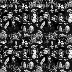 Rocky Horror 3 seamless, Pattern, Scrapbooking, fabric, design