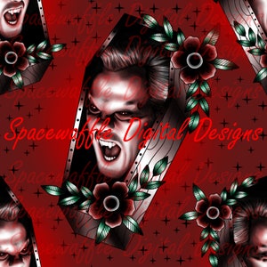 vampire seamless, Pattern, Scrapbooking, fabric design