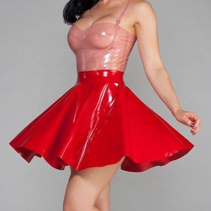 Latex Cheerleader Skirt [Made to Order]