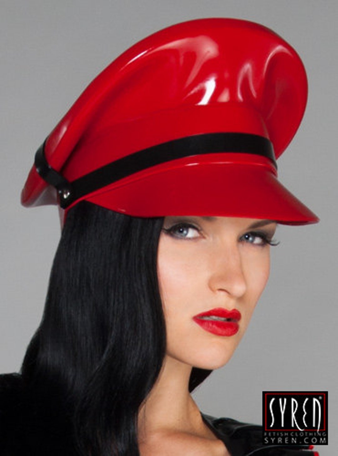 Rubber Muir Cap Syren Latex Fetish Fashion Etsy