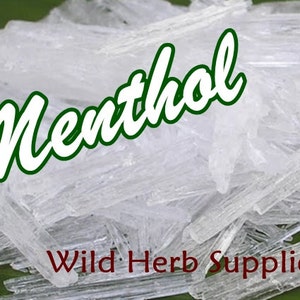 Natural Menthol Crystals, ORGANIC | Pure, Strong, USP Grade (1 to 15 lbs.) for bath & beauty products - Bulk Sizes at Wholesale Prices