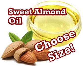 SWEET ALMOND OIL | Pure & Fresh | Wholesale Prices + Bulk Sizes | Fast Free Shipping to U.S., Military Bases, U.S. Territories for Free