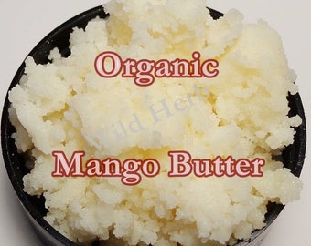 Mango Butter Certified Organic Supplier Pure Soap Lotion Making Body Butters