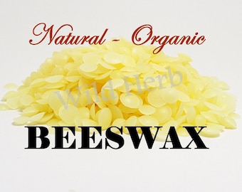 ORGANIC YELLOW BEESWAX | Pure & Fresh | Bulk Sizes - Wholesale pricing | Free Shipping!