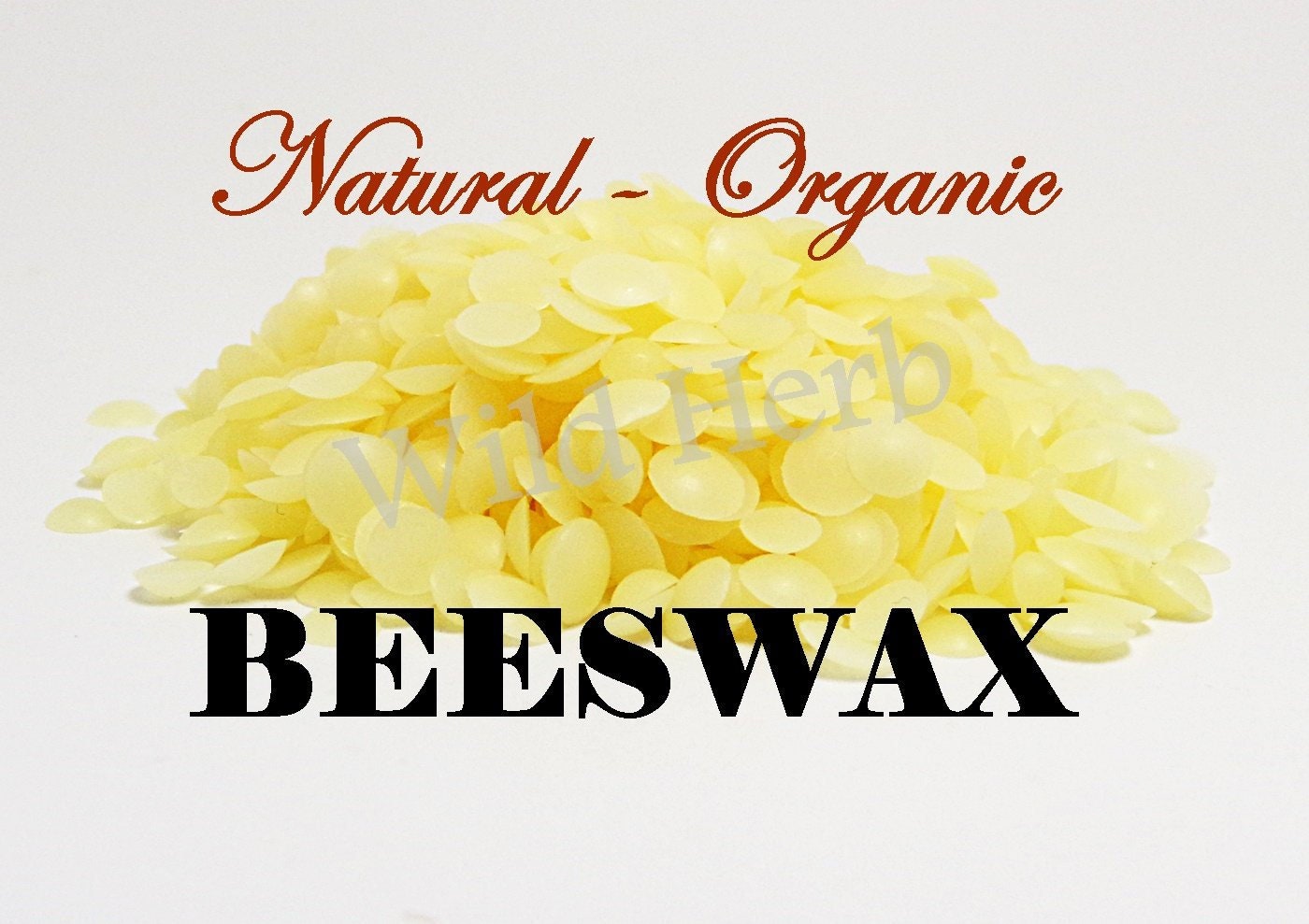 YELLOW BEESWAX BEES WAX ORGANIC PASTILLES BEARDS PREMIUM 100% PURE
