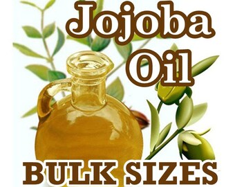 VIRGIN JOJOBA OIL, Organic | Unrefined & Pure | Choose Size: 8 oz Size to Bulk Sizes, Wholesale Prices | Fast, Free Shipping