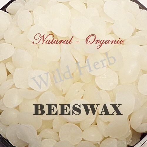 White Beeswax Pellets 100 Pure Natural Organic Bulk Beeswax Etsy