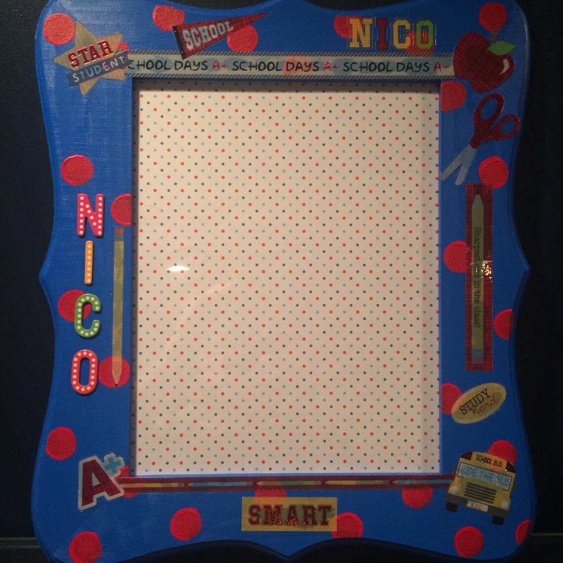 Customized personalized child picture frame personalized Etsy