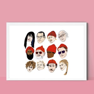 Wes Anderson The Life Aquatic Print