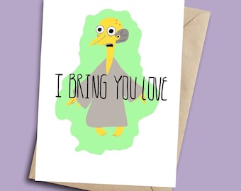 Mr Burns I Bring You Love Card The Simpsons