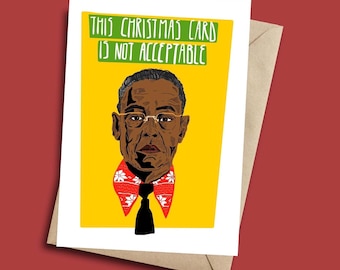 Gus Fring Christmas Card
