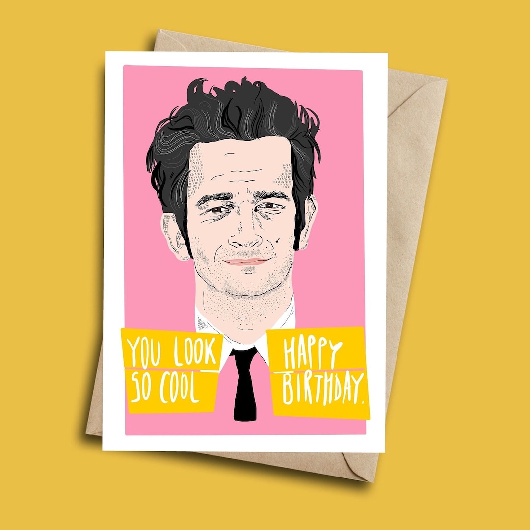 The 1975 Matty Healy Birthday Card You Look so Cool - Etsy