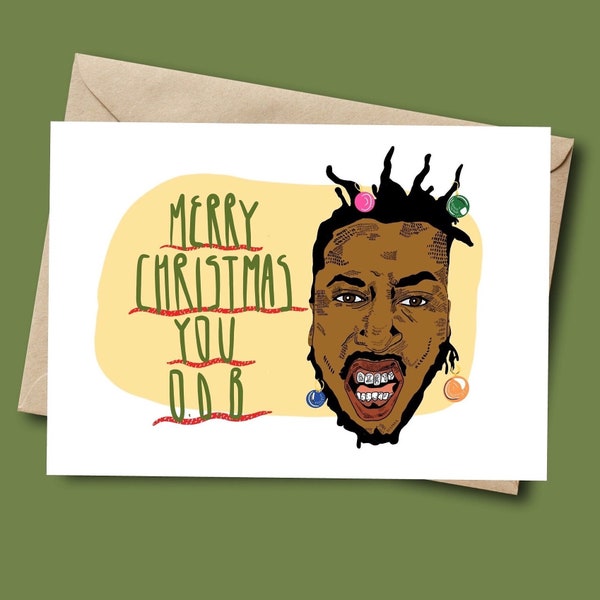 Tarjeta de Navidad ODB Hip Hop