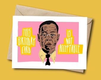 Gus Fring Birthday Card