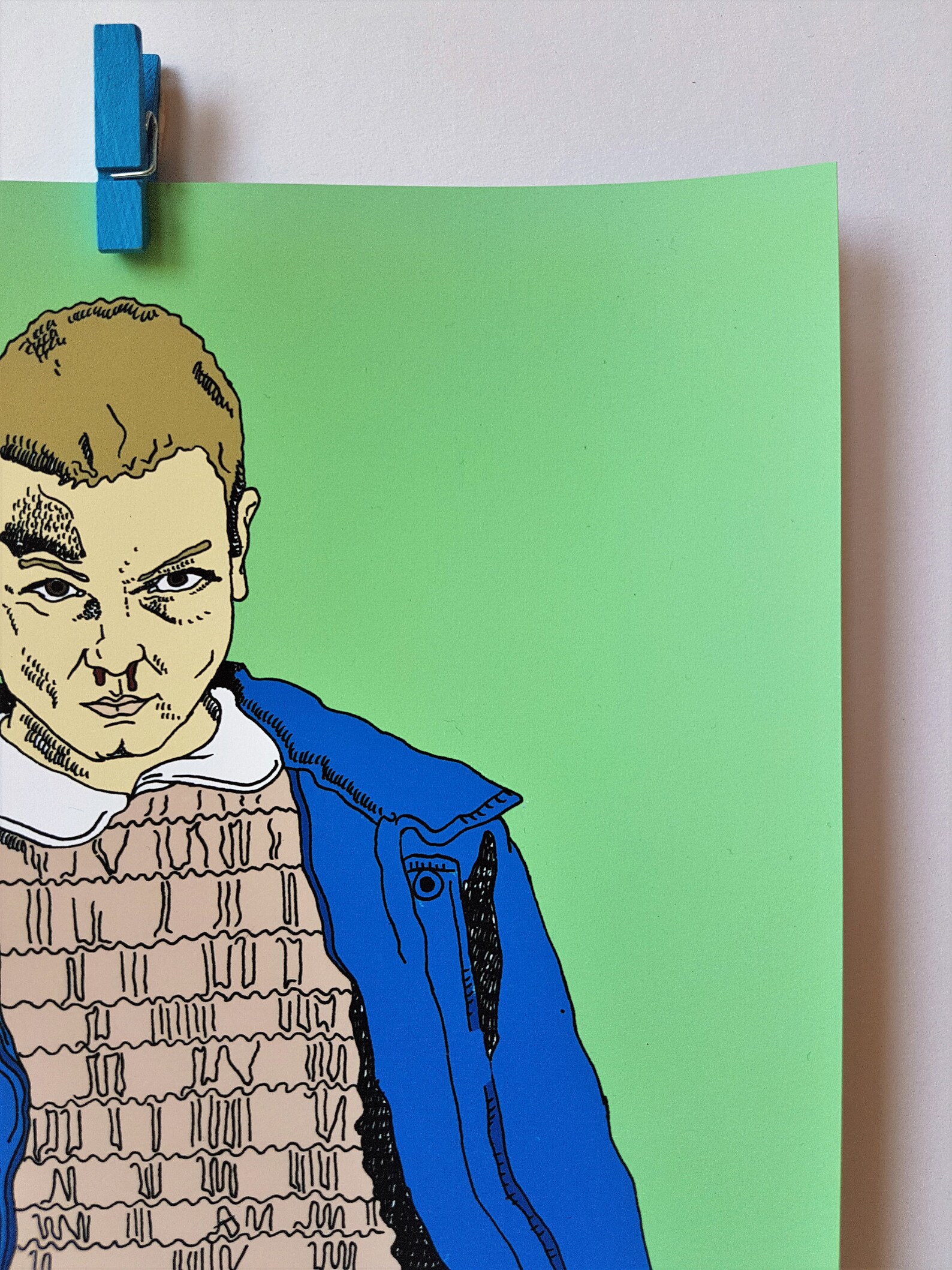 Stranger Things Print Eleven Etsy