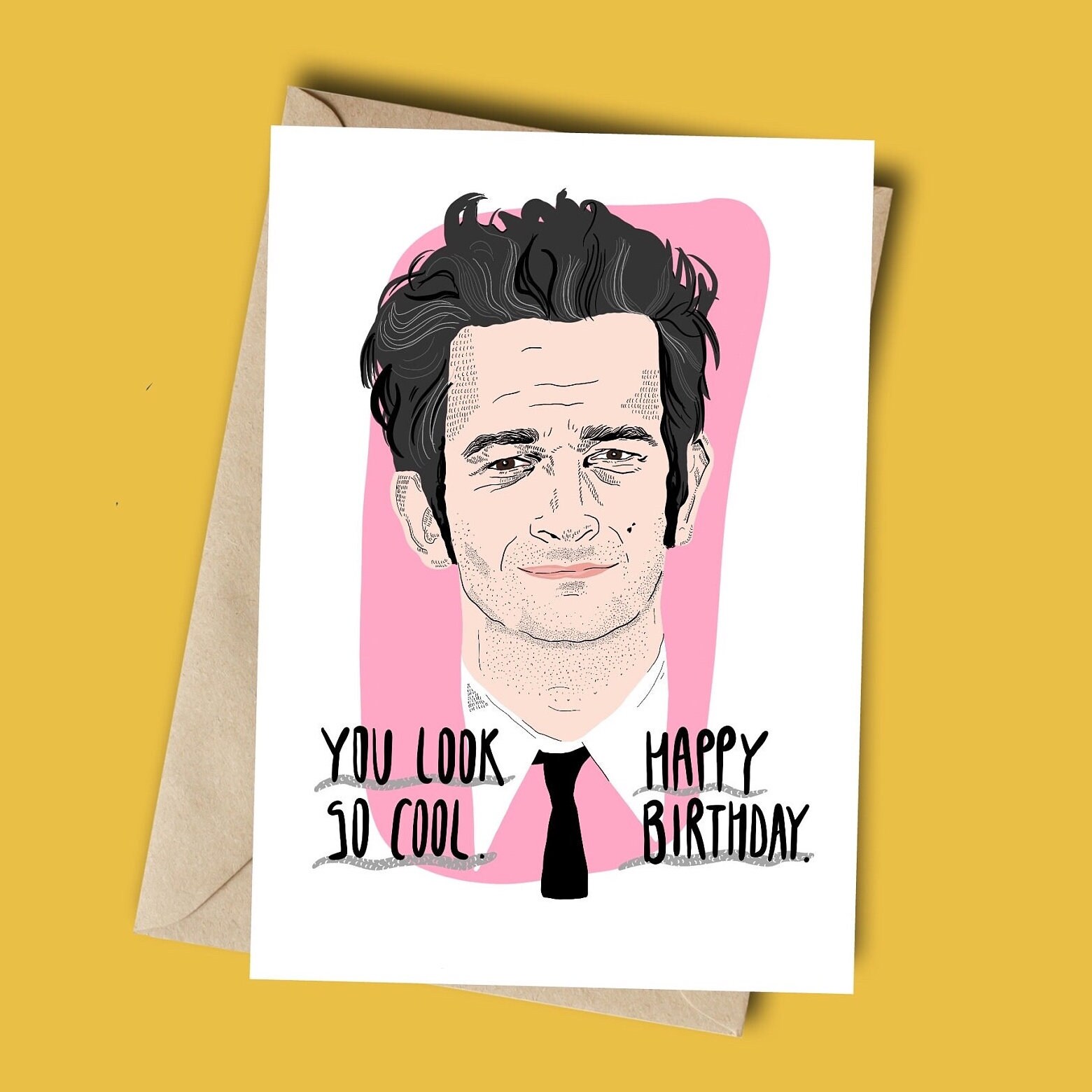 The 1975 Matty Healy Birthday Card You Look so Cool - Etsy UK