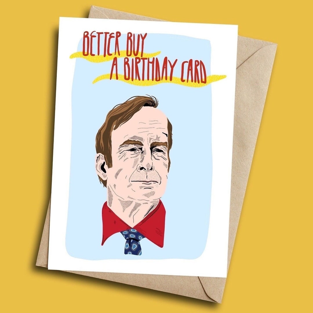 Better Call Saul Birthday Card - Etsy