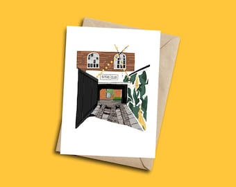 Buyers Club Liverpool Greeting Card