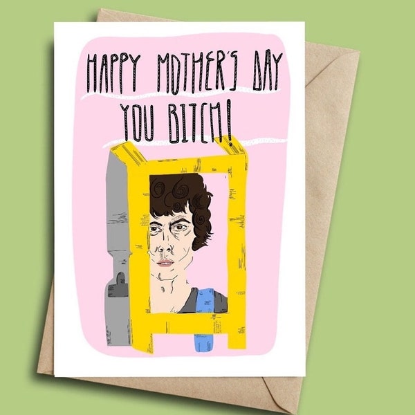 Sigourney Weaver Birthday card Aliens