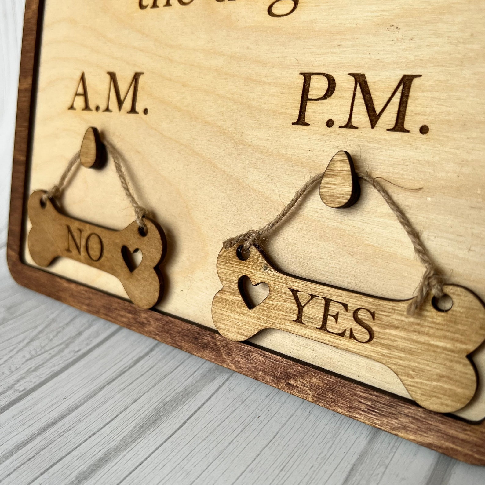 Did You Feed the Dog Tracker Sign Dog Lover Gift New Puppy - Etsy
