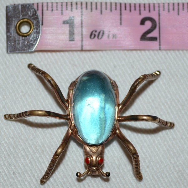 Grote Vintage spin broche