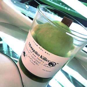 Mosquito Repellent Soy Candle: Citronella, Lavender & Lemon - Outdoor Scented Candle