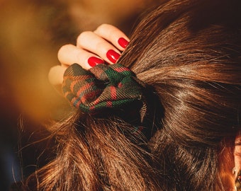 Scrunchie - John Muir Way Tartan. Gift Made in Scotland